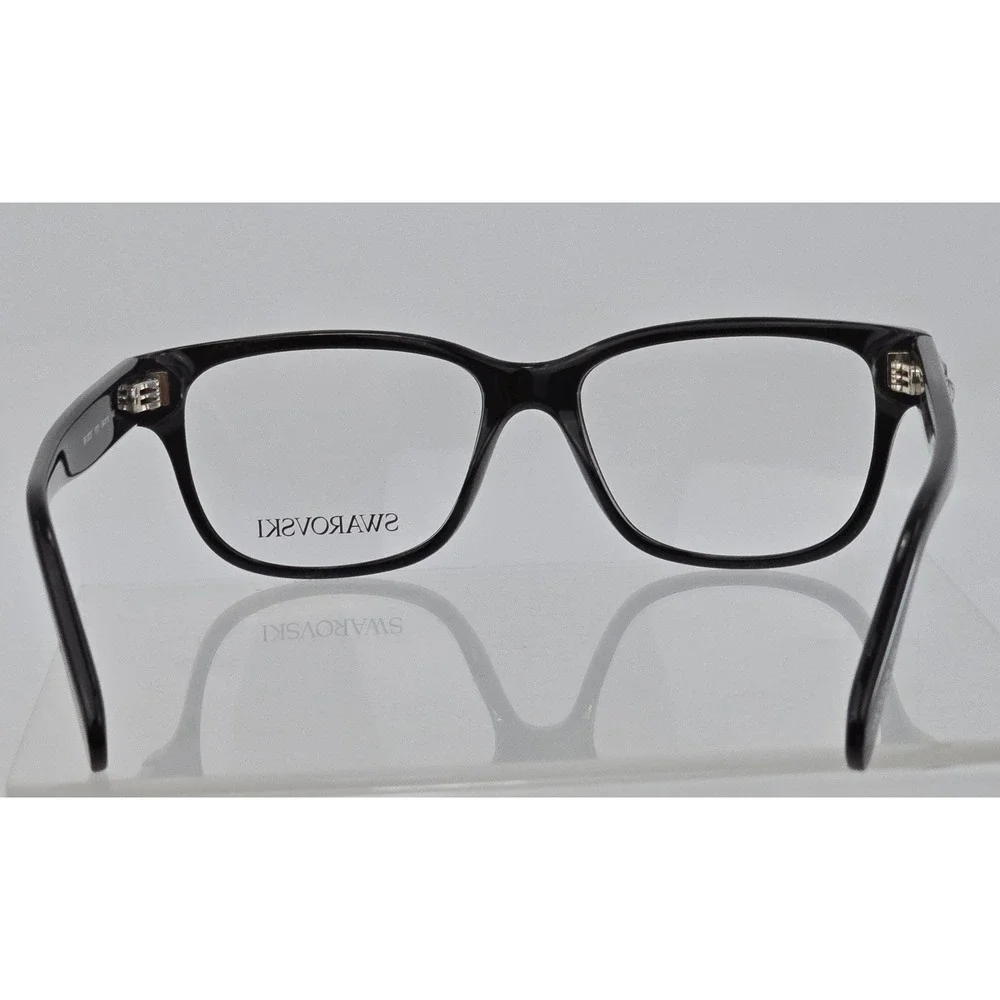 Swarovski SK2007 Eyeglasses Women 54mm Black Crystal Accents - New